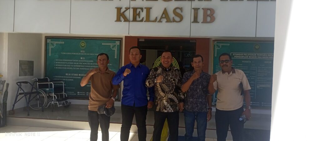 Hadirkan Saksi Ahli DR. Jainuri SH MH Perkara Tanah Desa Agom‎